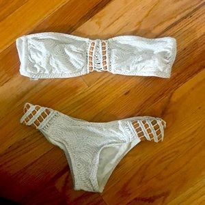 White Ripcurl Bikini